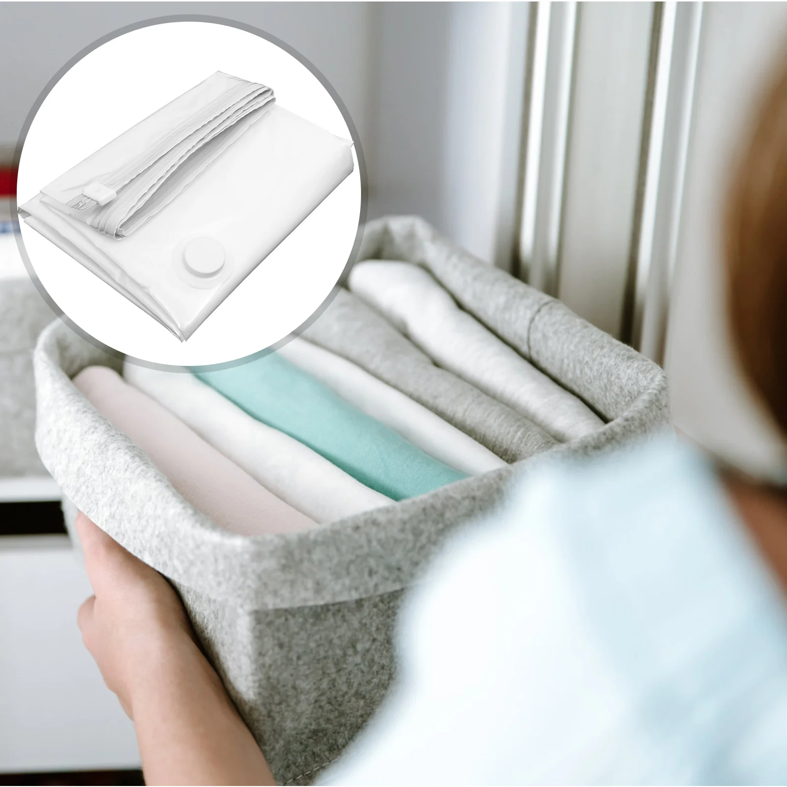 

Mattress Vacuum Bag for Moving Vacuum Seal Mattress Bag Vacuum Quilt Clothes Bag