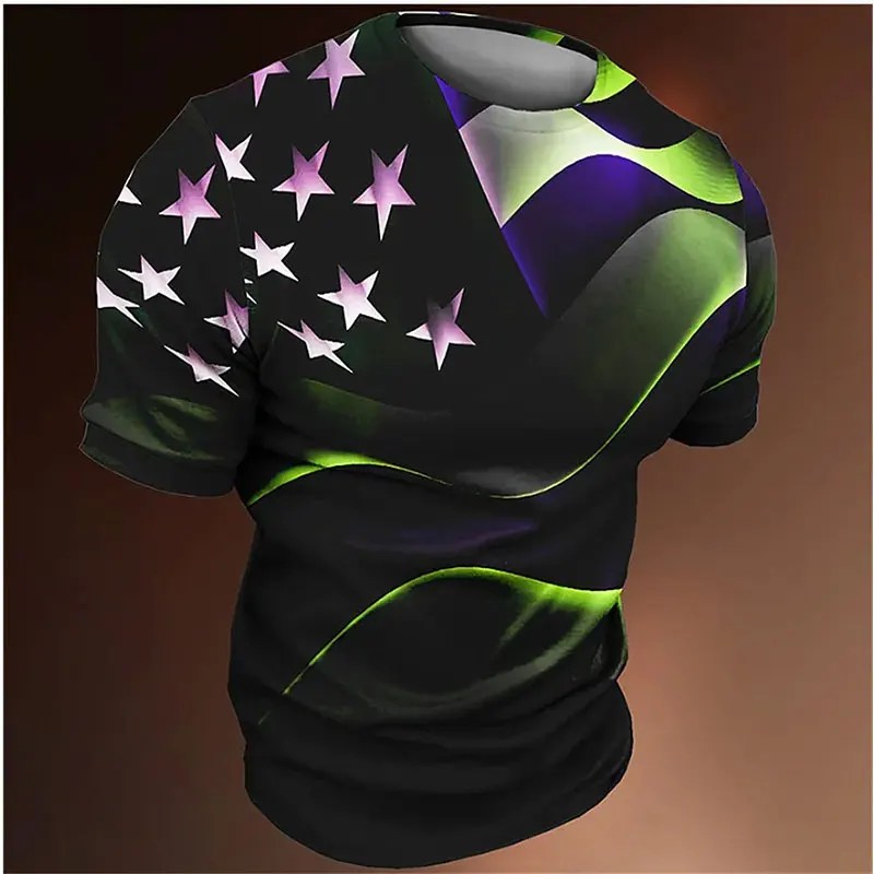 

Модная классическая жесткая мужская футболка в стиле ретро для фитнеса и бега, Быстросохнущий Повседневный Топ с коротким рукавом