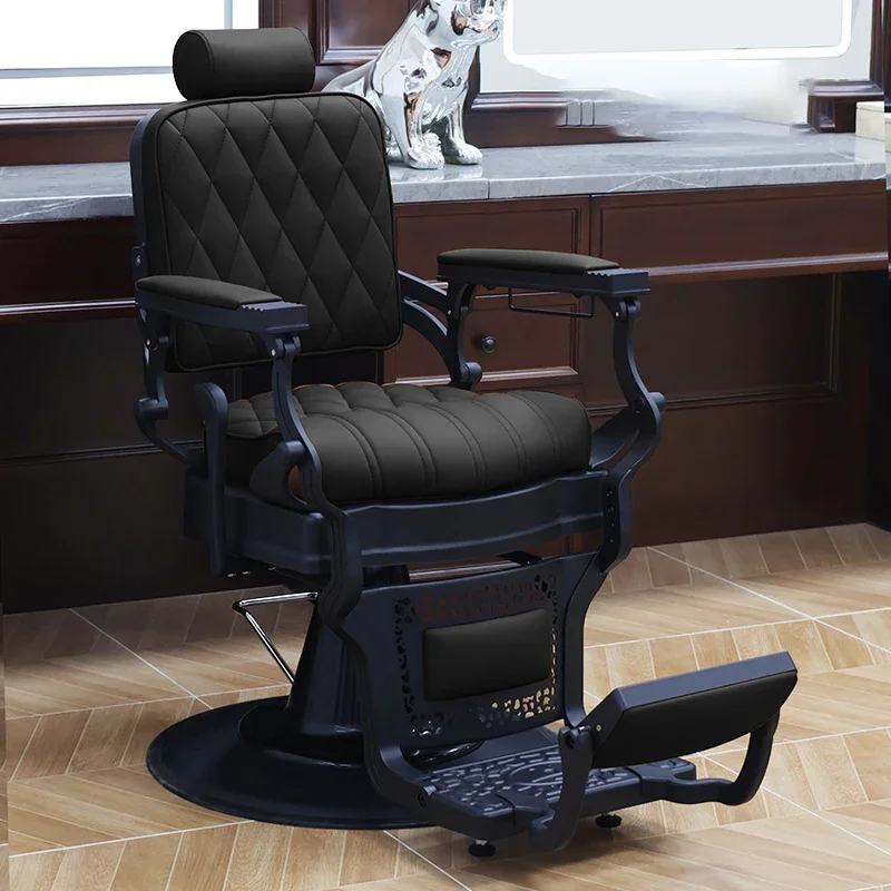 Стулья для парикмахерских вращающиеся стулья в стиле ретро сложенные