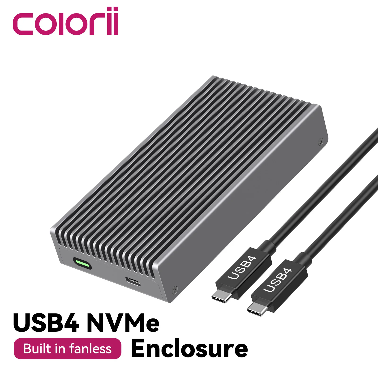 colorii.cc корпус SSD M.2 USB4 40 Гбит/с