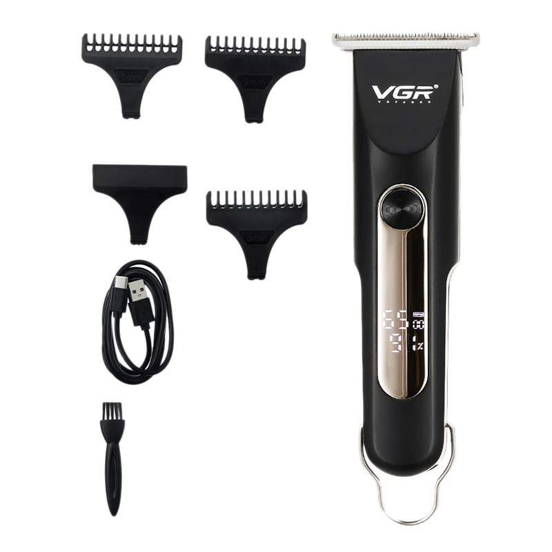 

VGR V-120 Cordless Electric Hair Clipper Precision Blade Hair Trimer For Men USB Charging Barbershop Hair Clipper