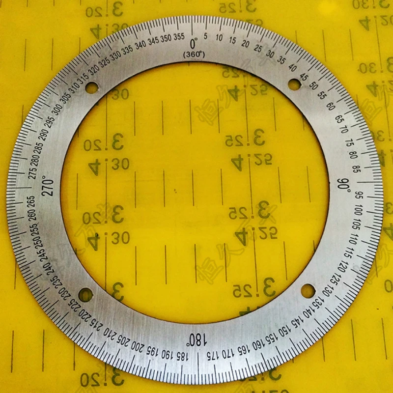 

Outer diameter: 130mm Dial 360 ° Dial Dial Handwheel Fixed Dial Scale 130 # 92 # 1