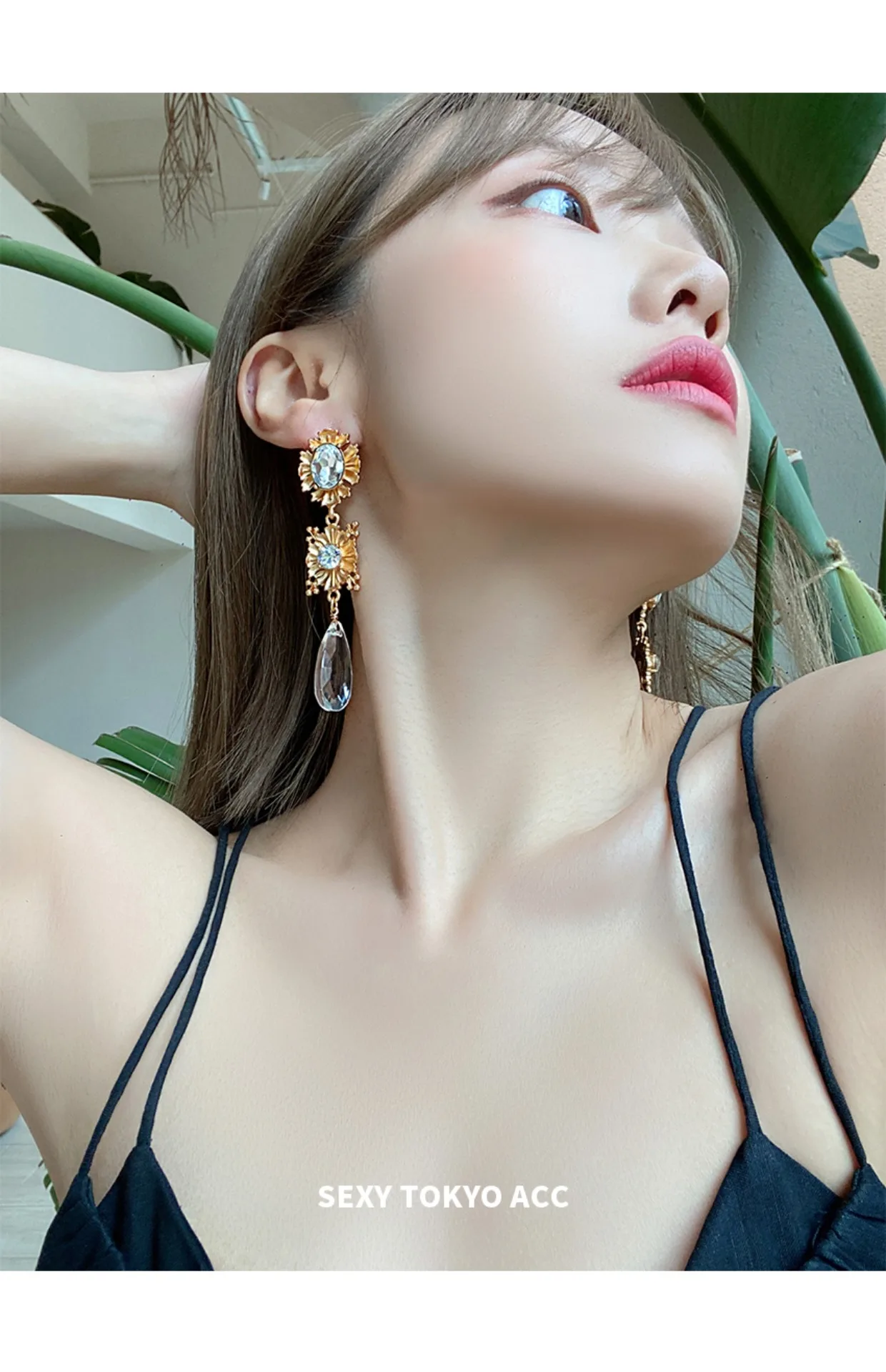 

Autumn-winter exaggerated earring pendant long vintage fashionable earring