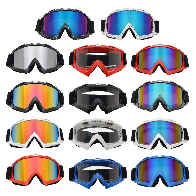 

Винтажные гоночные очки, мотоциклетные очки, защитные очки для езды по бездорожью, для внедорожного лыжного спорта, квадроцикла, велосипеда-внедорожника