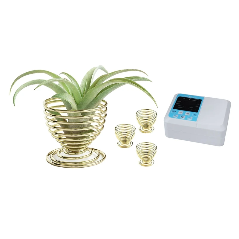 

Насос для интеллектуальной садовой фотолампы с 4 элементами освещения воздуха, настенная вешалка для воздушных растений