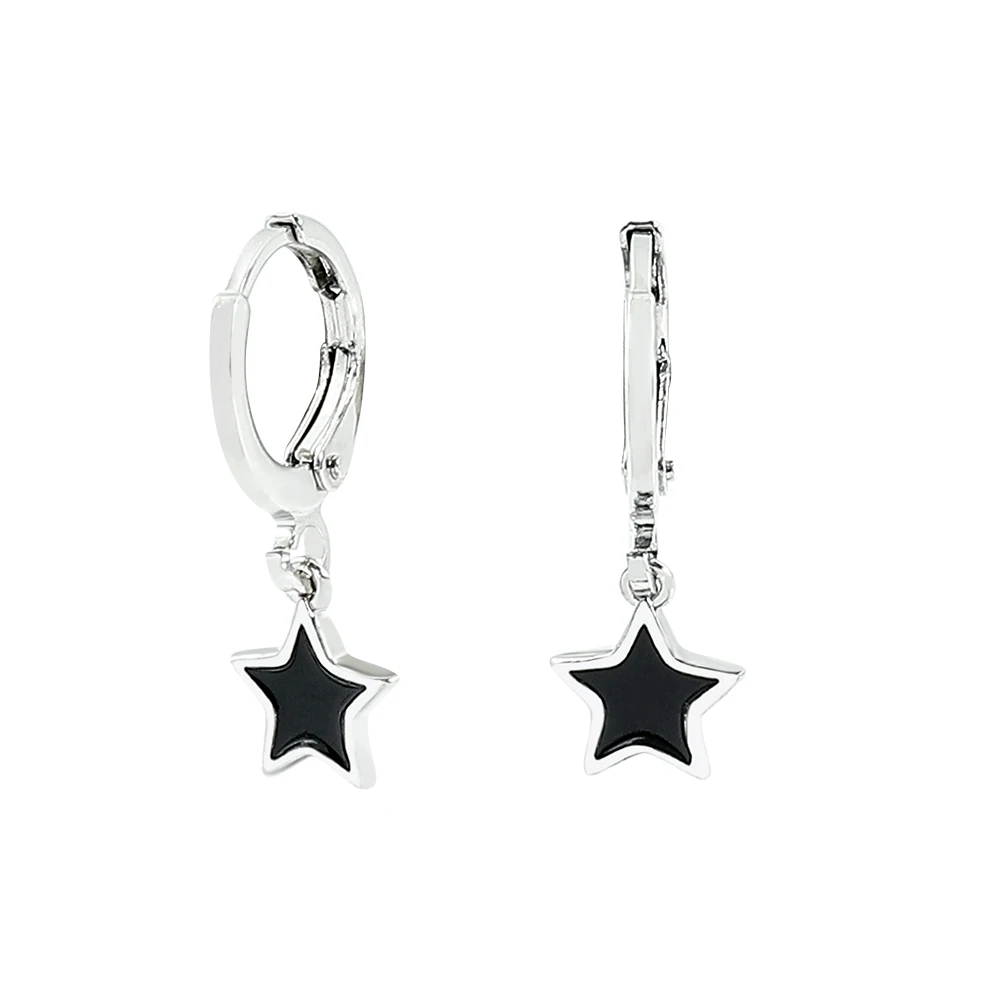 

Small And Simple Exquisite Earrings Jewelry Black Stars Earrings Women Gift Jewelry Accessories High temperament Earrings