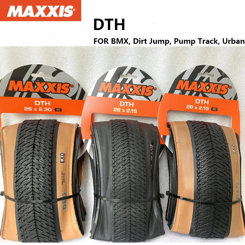 

MAXXIS DTH(M147P)20x1.75/1.95/2.2 26x2.15/2.3 Tyre Anti Puncture Folding Tire For BMX/Dirt Jump/Pump Track/Urban