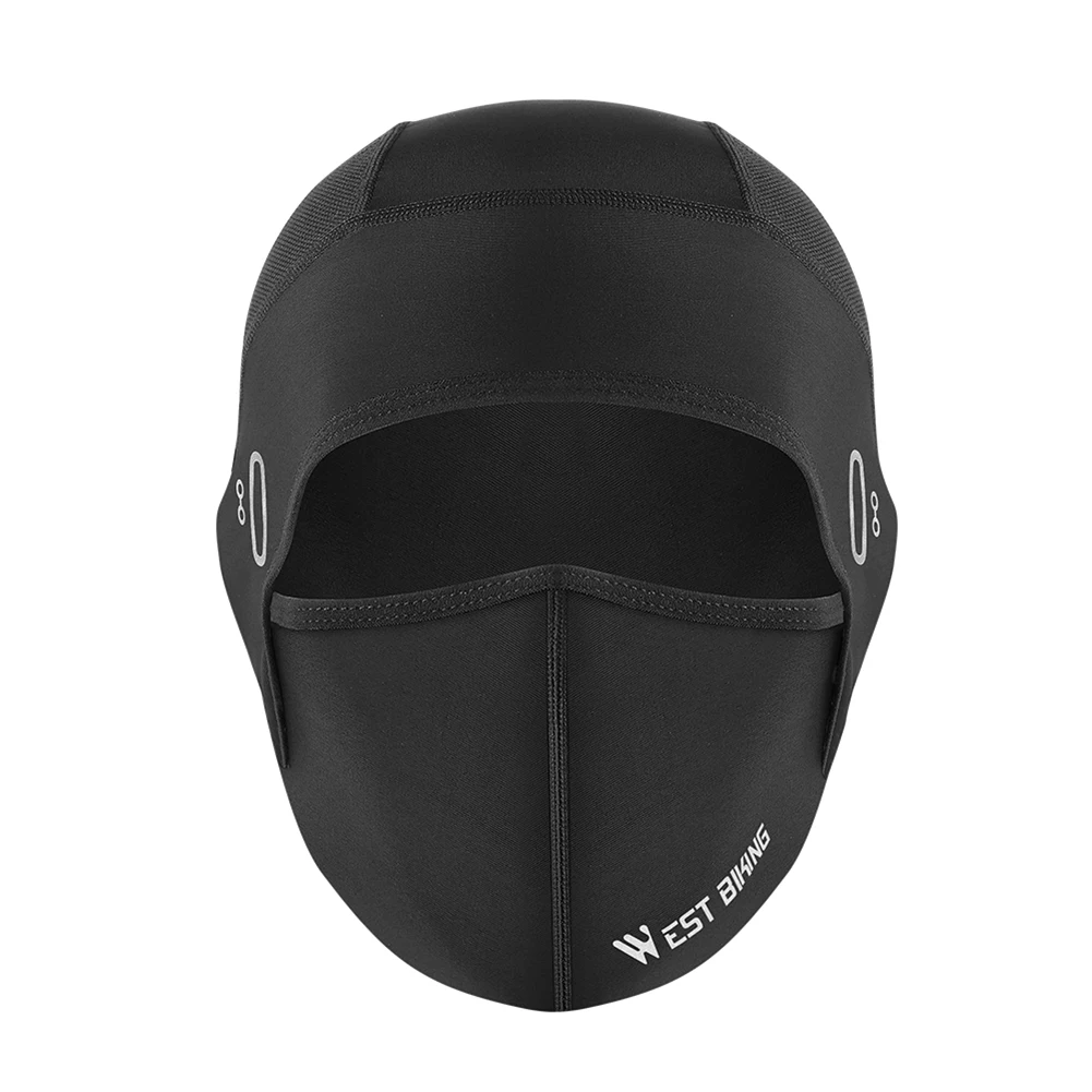 

Cycling Balaclava Black Ice Silk Sports Headband Average Size Motorcycle Helmet Liner For Outdoor Sports Motocross Cycling