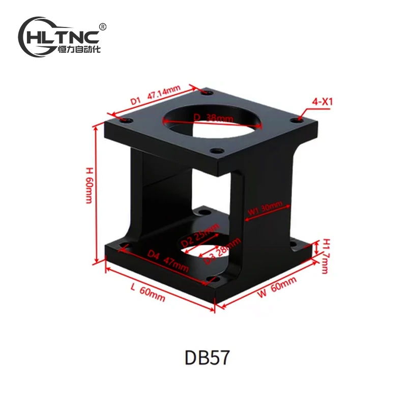 

HLTNC Алюминиевый кронштейн для серводвигателя Nema23/Nema34