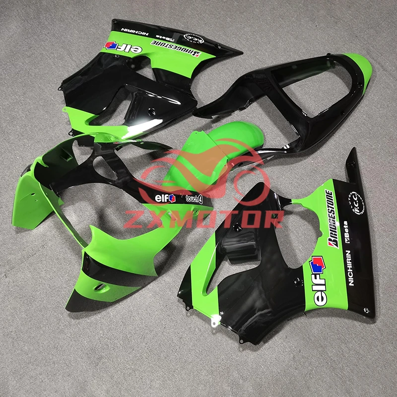 Инъекционные обтекатели для Kawasaki ZX 6R 636 2000 2001 2002 гоночный комплект обтекателей из