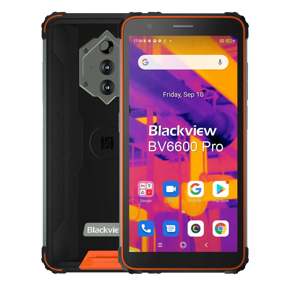 Blackview BV6600 Pro 4GB+64GB Rugged Mobile Phone Thermal Imaging Camera Android 11 8580mAh Outdoor Waterproof Smartphone
Blackview BV6600 Pro 4GB+64GB Rugged Mobile Phone Thermal Imaging Camera Android 11 8580mAh Outdoor Waterproof Smartphone