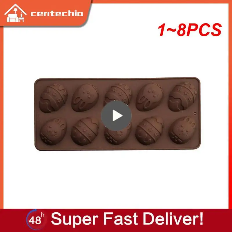 

1-8 шт., силиконовые формы для шоколада