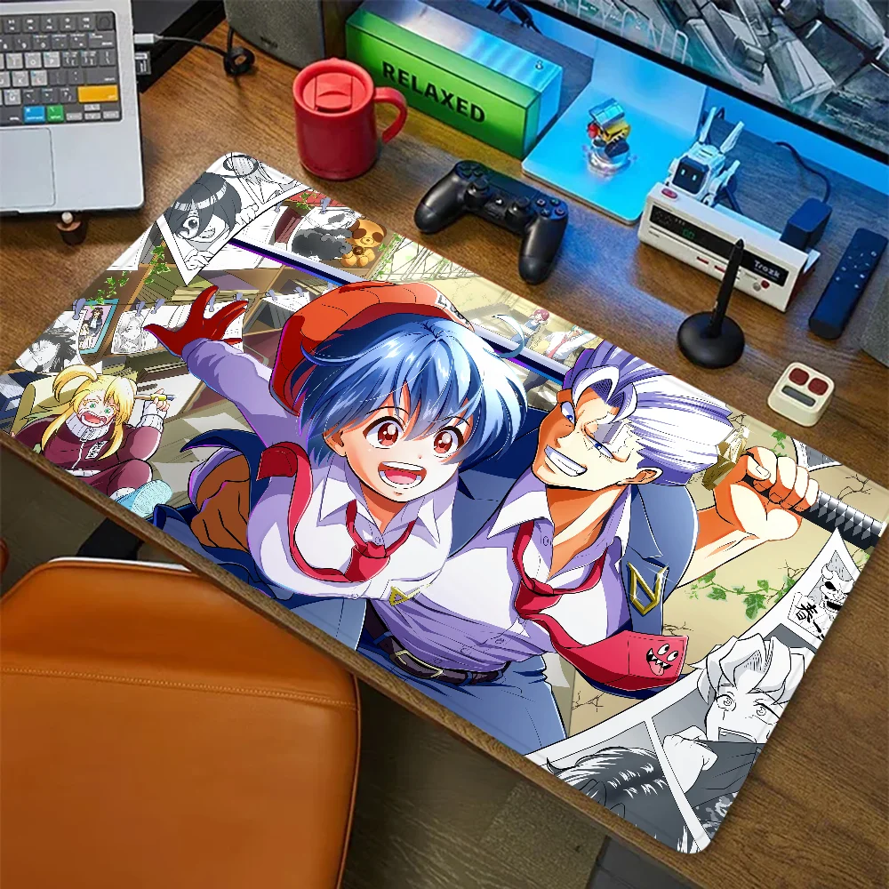 Коврик для мыши с аниме U-Undead большой игровой коврик размер L XL XXL клавиатуры