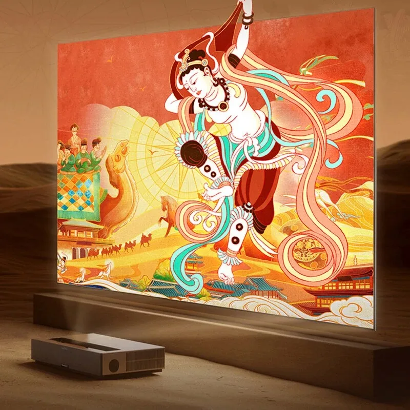 

FENGMI 4K T1 лазерный ТВ-проектор ALPD RGB + 2800 ANSI люмен 5G WIFI MEMC автоматический Keystone 3 + 64 ГБ FENG OS домашний кинотеатр