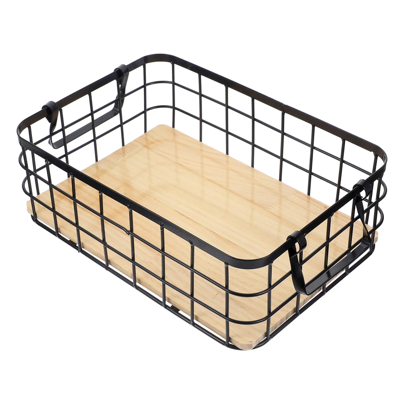 

Kitchen Basket Black The Wire Wire Baskets Organizing Bathroom Organizer Decor Iron Farmhouse