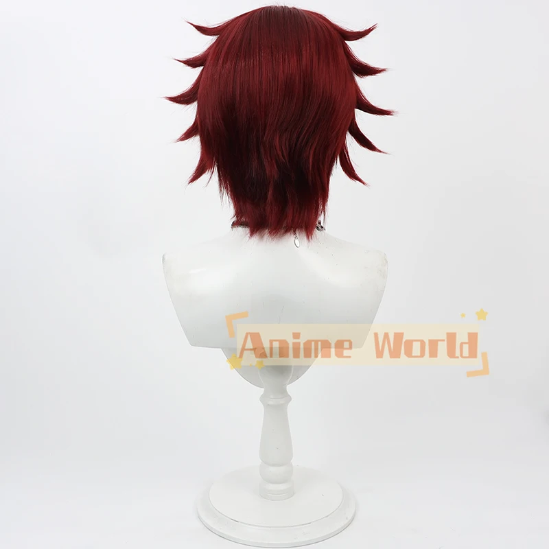 Парик из витой страны чудес Gidel для косплея короткие термостойкие синтетические