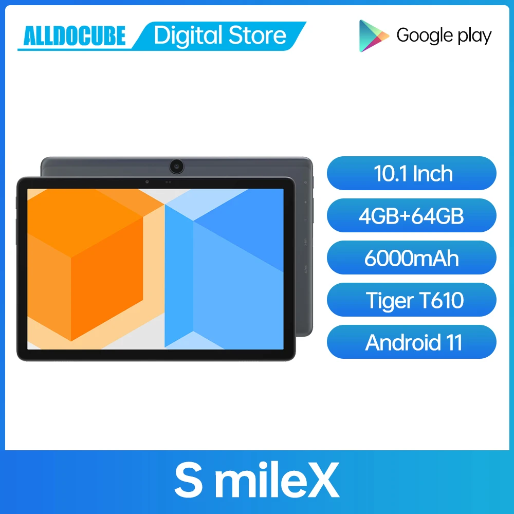 Alldocube Smile X Tablets  10.1 Inch 4GB RAM 64GB ROM  Android11  4G  LTE WIFI  Phonecall T610