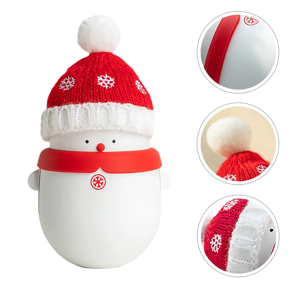 

1PC Portable Snowman Shaped Hand Warmer USB Hand Warmer for Winter