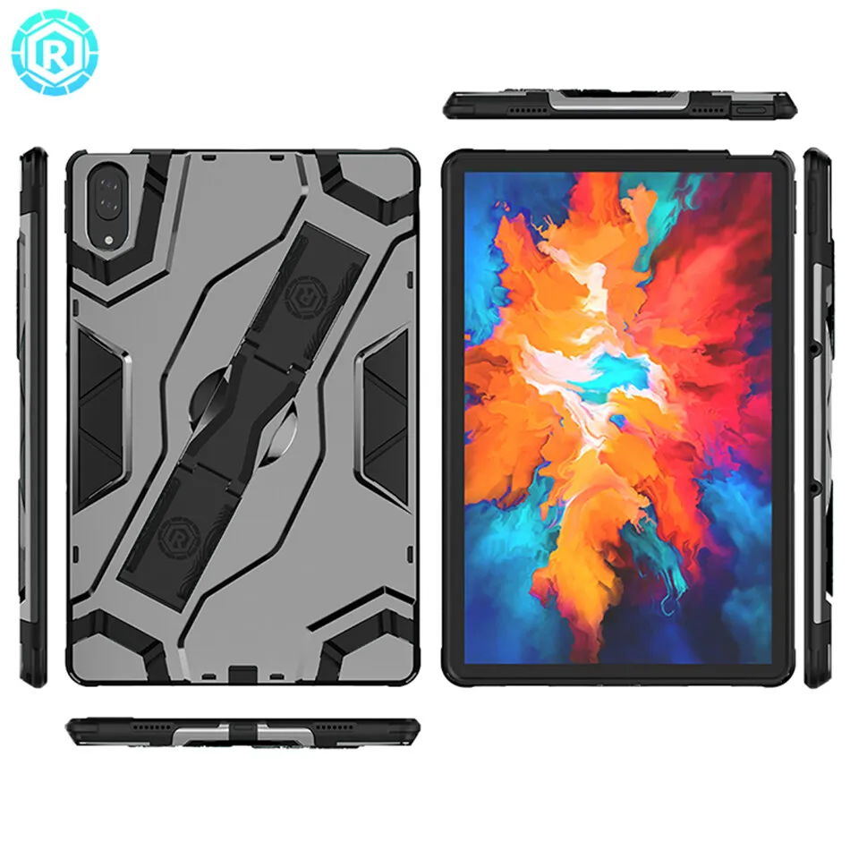 

Silicone Case for Lenovo Xiaoxin Pad Pro J706F J716F Hard Cover with Stand for Lenovo Tab P11 Plus J606F J607F Shockproof Case