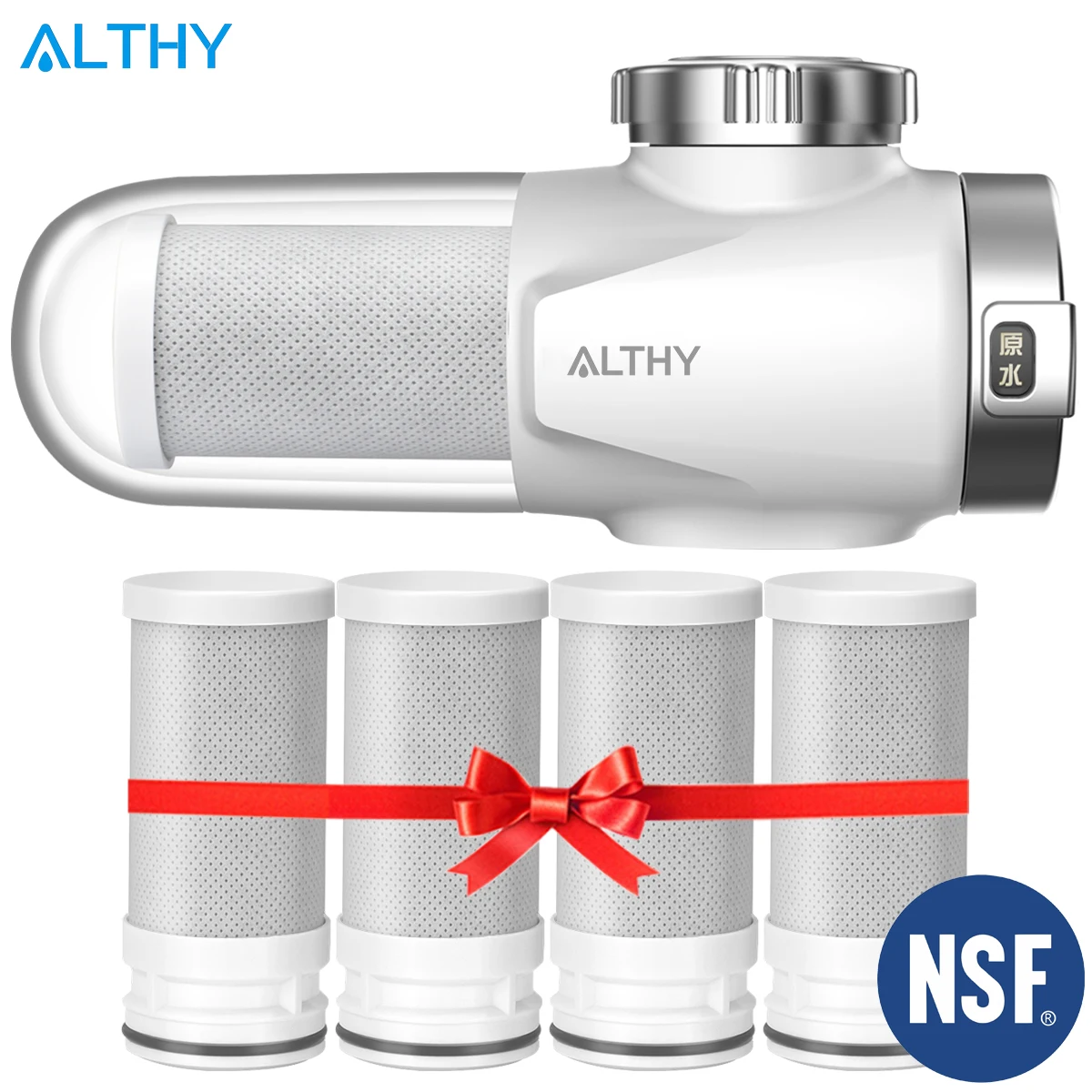 ALTHY ACF System кран фильтр для воды водопроводный очиститель уменьшает свинец хлор и