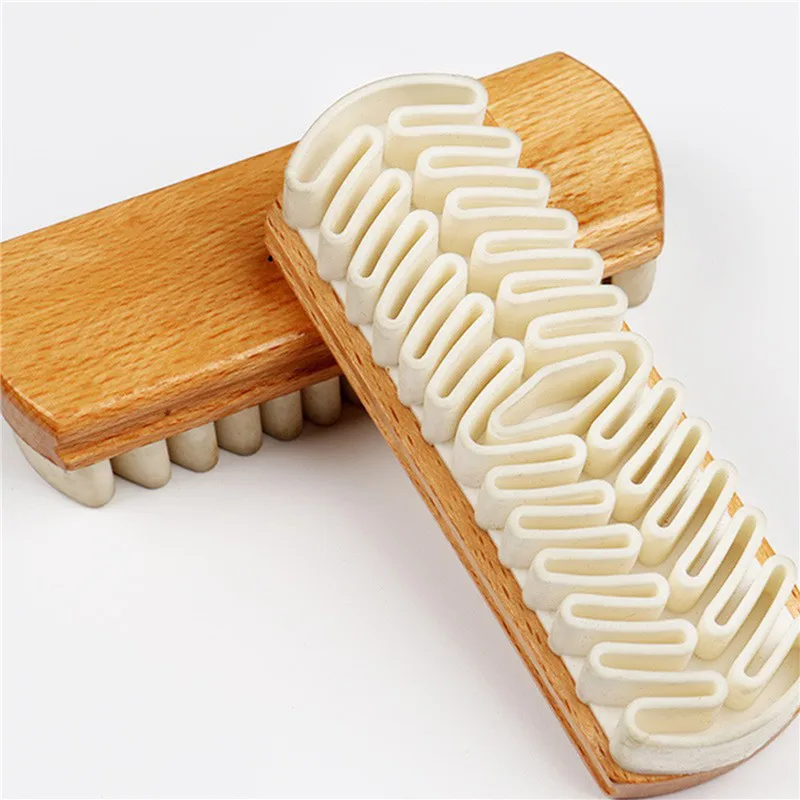 

1 PC Suede Shoe Brush Wood White Rubber Cleaning Scrubber Stain Eraser for Suede Nubuck Material Boots Bags Cleaner Tool