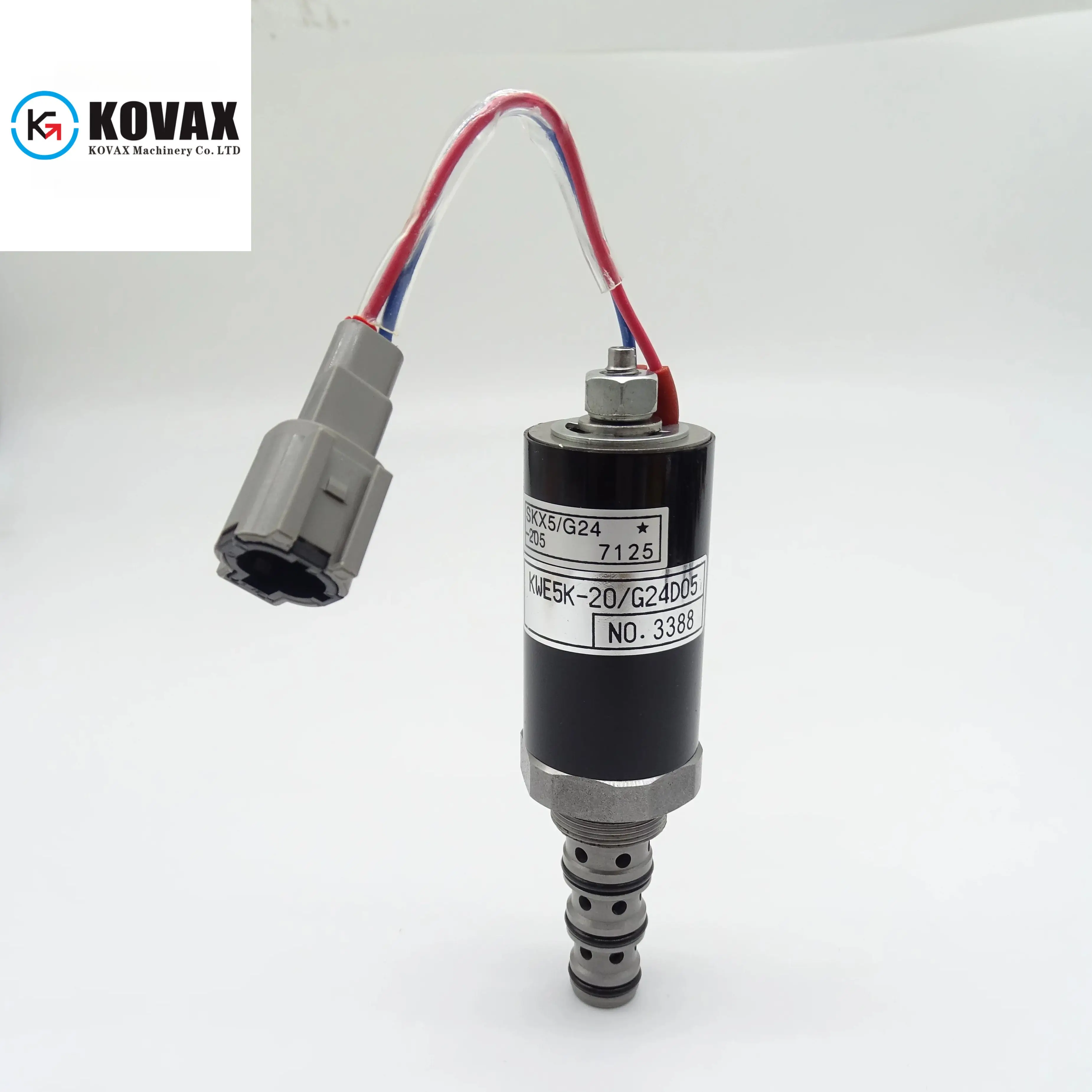 Фото Электромагнитный клапан гидравлического насоса KWE5K-20-/G24D05 подходит для SY135 SY335 №3