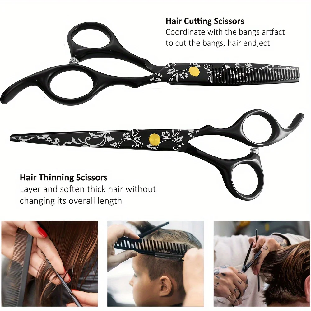 Профессиональные ножницы для стрижки волос 6 5 дюйма филировочные