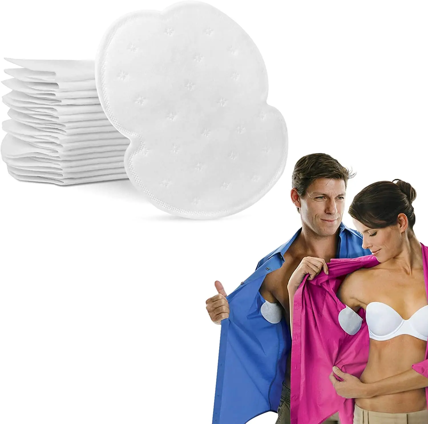 

Underarm Sweat Pads,Men and Women [100 Packs], Disposable Underarm Pads,Good for Sweat,Comfortable, Odorless, Invisible
