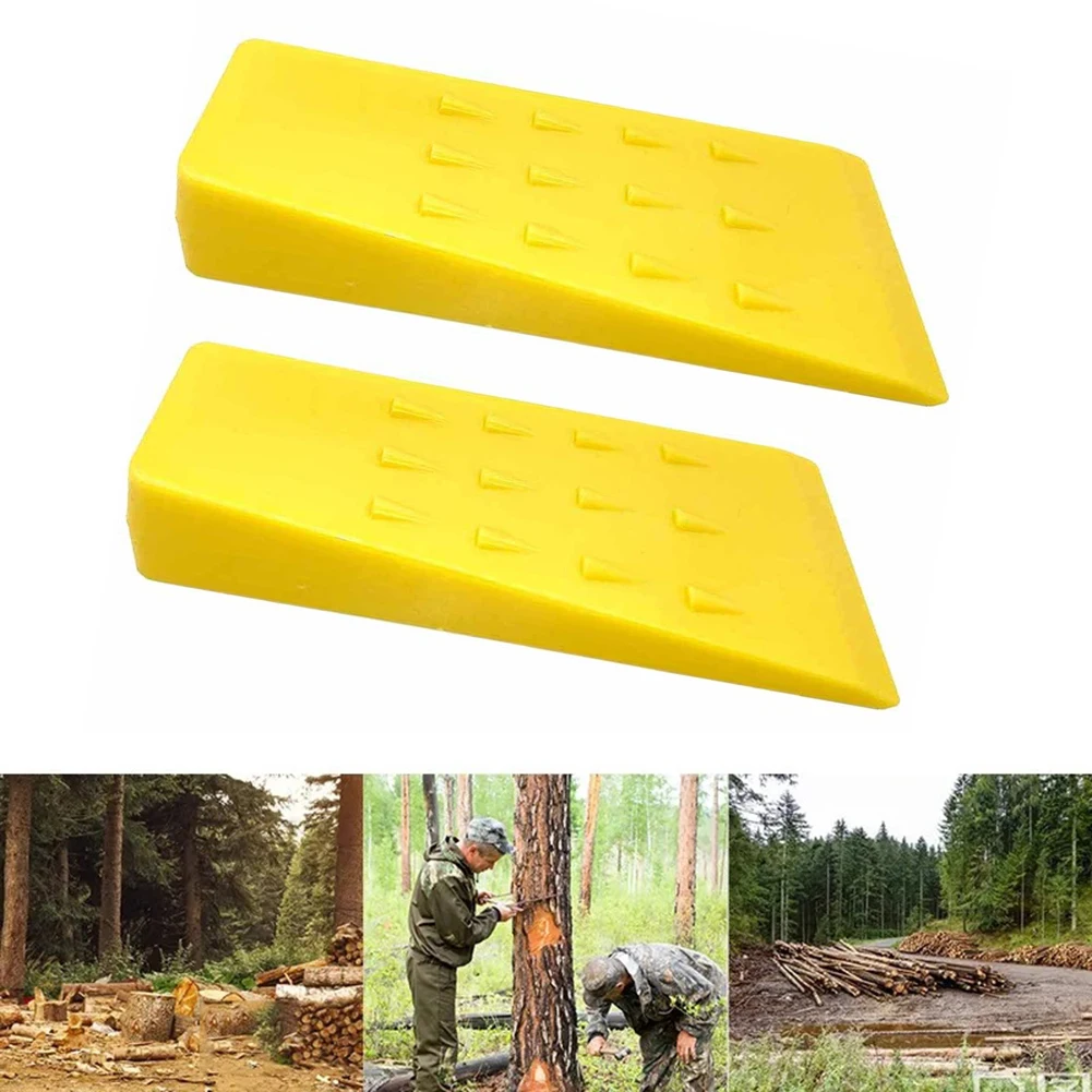 

Plastic Felling Wedge Portable Felled Chock Tree Cutting Wedge for Logging Falling Cutting Cleaving Woodcutting Tools