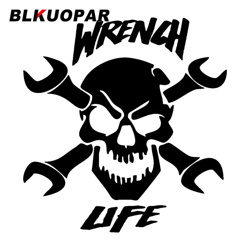 

BLKUOPAR Автомобильная наклейка с черепом DIY креативная виниловая наклейка окклюзия царапин окна холодильника графика доска для серфинга автомобильные аксессуары