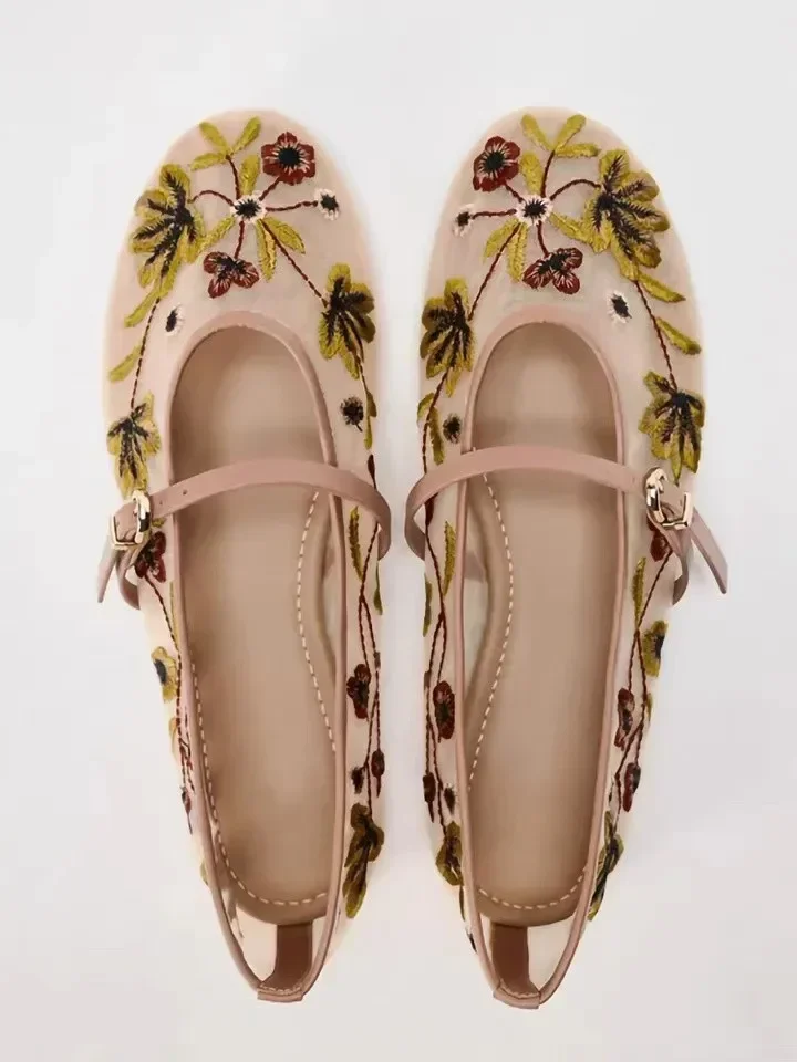 Новые сетчатые дышащие балетки женские роскошные дизайнерские туфли Мэри Джейн