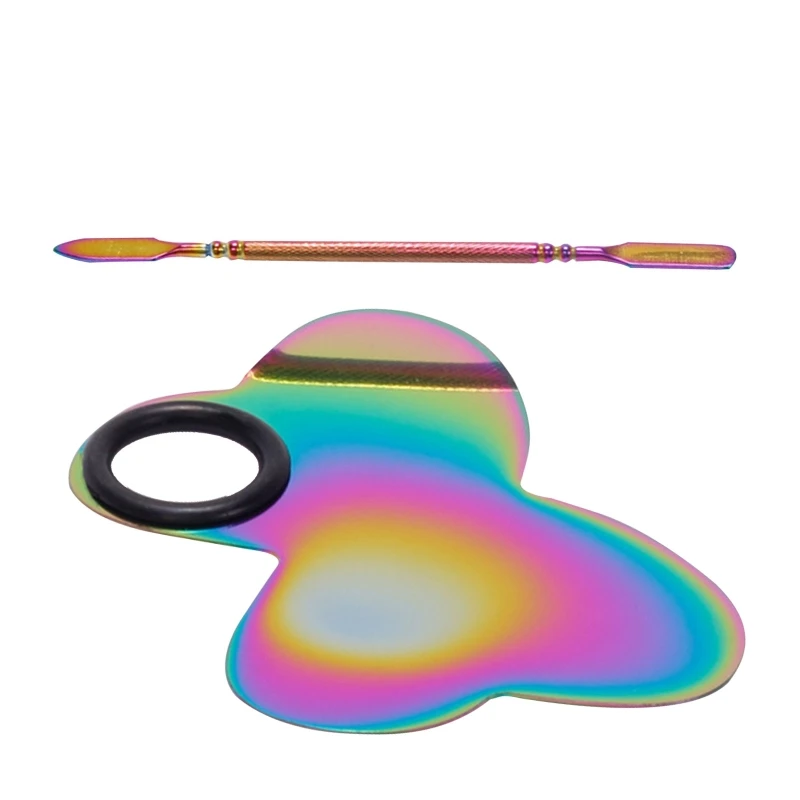 

Paint Tray Stainless Steel Paint Pallet for Kids Classroom Students Adults to Paints on Art Project Watercolor Painting