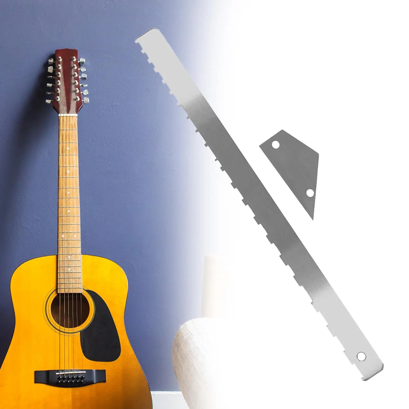 

Линейка для гитары Luthiers, рельефная, прямая, для мандолина, измерительный инструмент