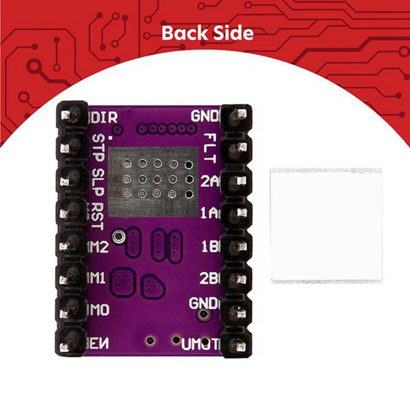 5 шт. плата драйвера шагового двигателя Stepstick DRV8825 контроллер модуль радиатор
