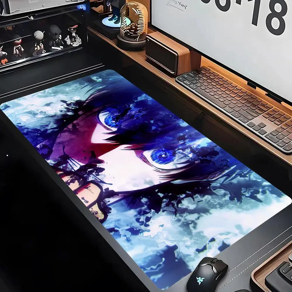 Blue Lock Japan Anime Mousepad HD Printing Computer Gamers Locking Edge Non-slip Mouse Pad XXL90x40cm Keyboard PC Desk