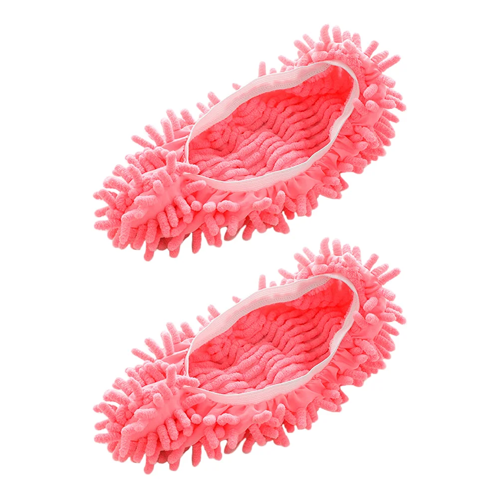 

Floor Mop Cleaning Slippers Foot Shoes Shoe Slipper Cleaner Cover Microfiber Sweeper Reusable Sock Polishing Lazy Chenille