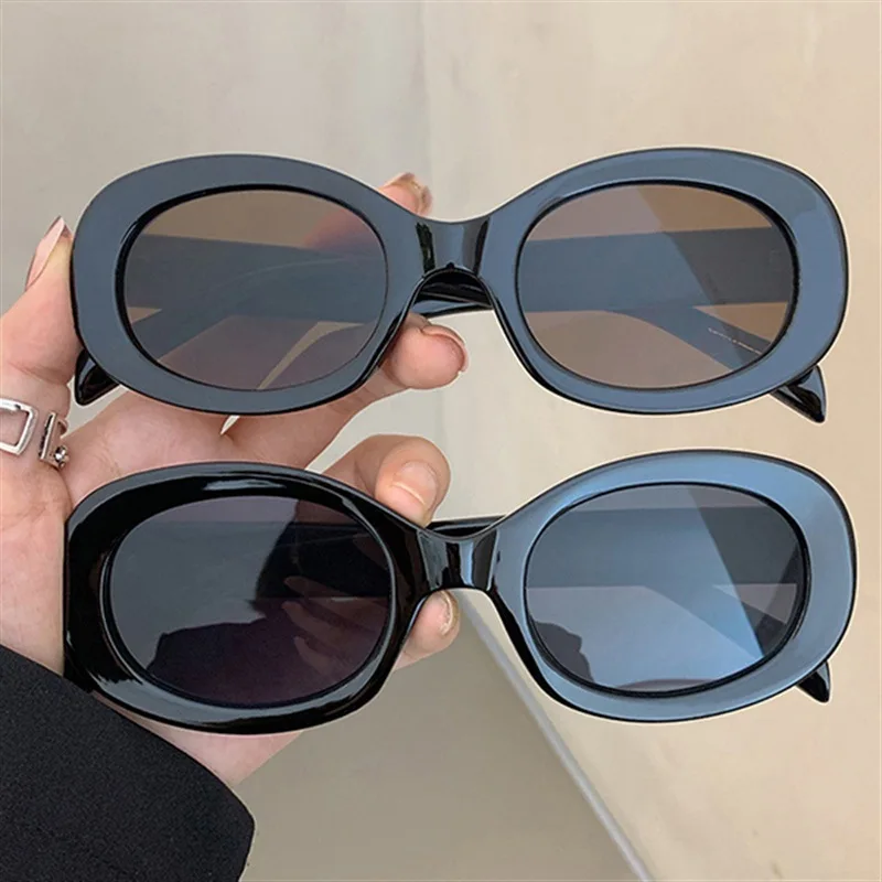 

Vintage Oval Sunglasses Women Small Frame Sun Glasses Fashion Men Women Hip-Hop Cycling Eyewear Travel Outdoor Oculos De Sol