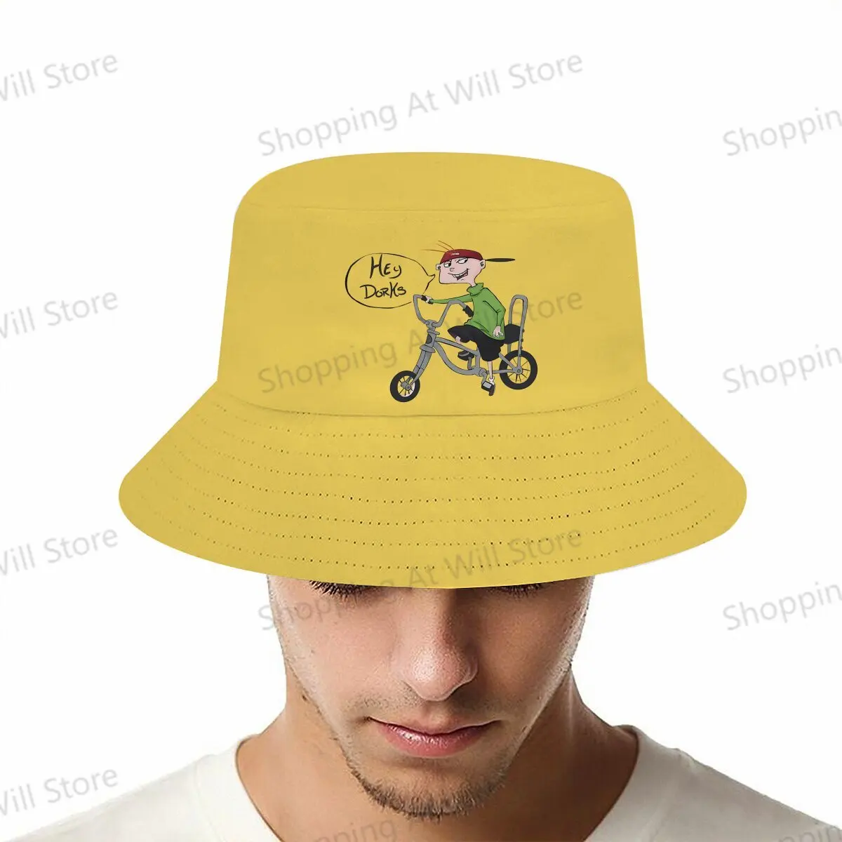 Досуг мода огромное воздействие мужская и женская Рыбацкая шляпа Ed Edd n Eddy The