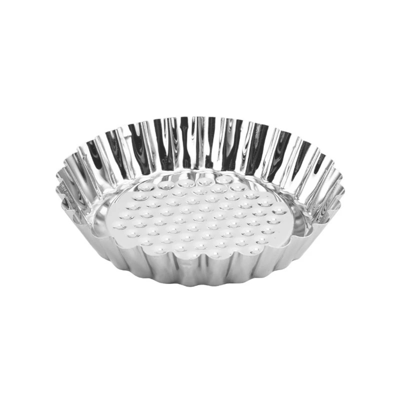 

Stainless Steel Mould Egg Cake Mold Tartlet Molds Reusable Muffins Mould