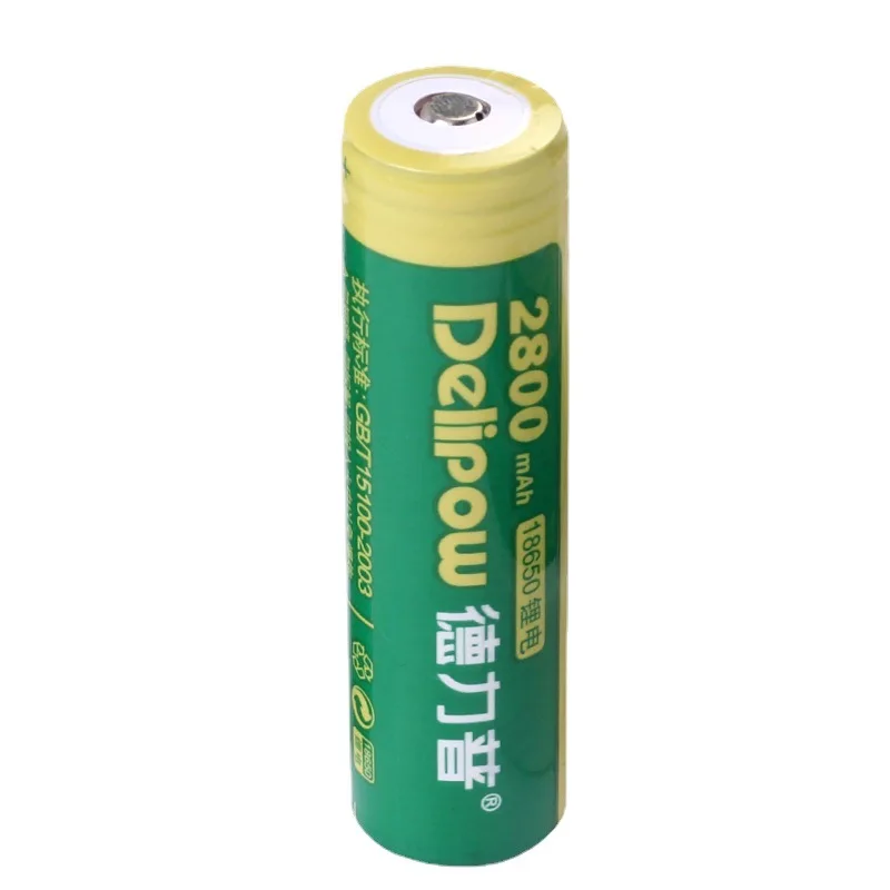 2-8 шт. Delipow 100% новый оригинальный аккумулятор 18650, 3,7 В, 2800 мАч, 18650, литий-ионная аккумуляторная батарея, аккумуляторы для фонарика (art.: 3920d2bb3c359) - 3920d2bb3c359