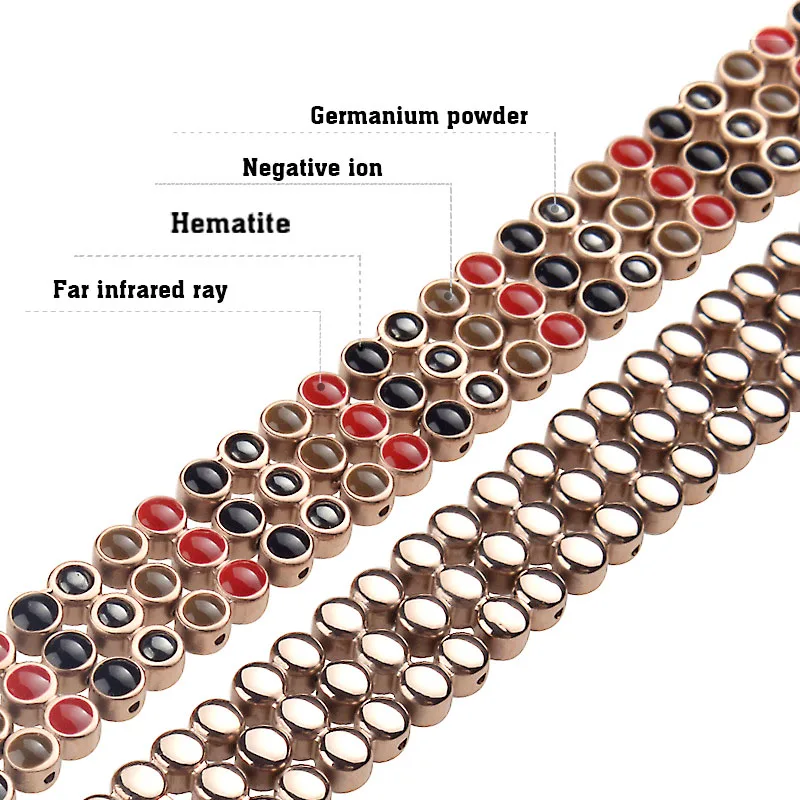 Мужской Магнитный браслет для женщин и мужчин гематит здоровья энергия ионы