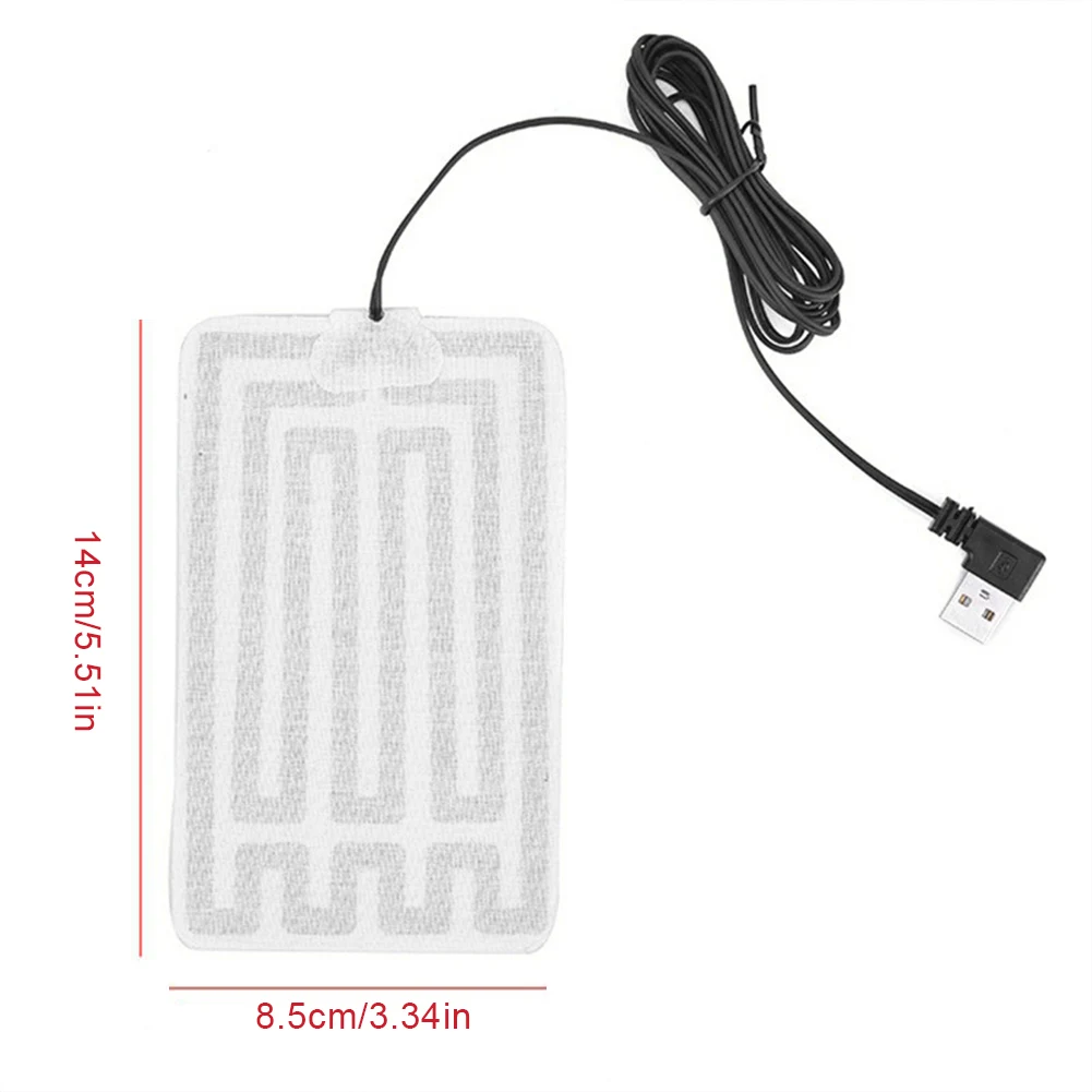 USB-нагревательная пленка электрическая грелка для ног складной USB-нагревательный