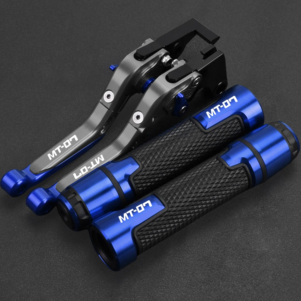

For YAMAHA MT07 MT-07 MT07 FZ07 2014-2023 2022 2015 2016 2017 2018 2019 2020 2021 Motorcycle Brake Clutch Levers Handlebar grips