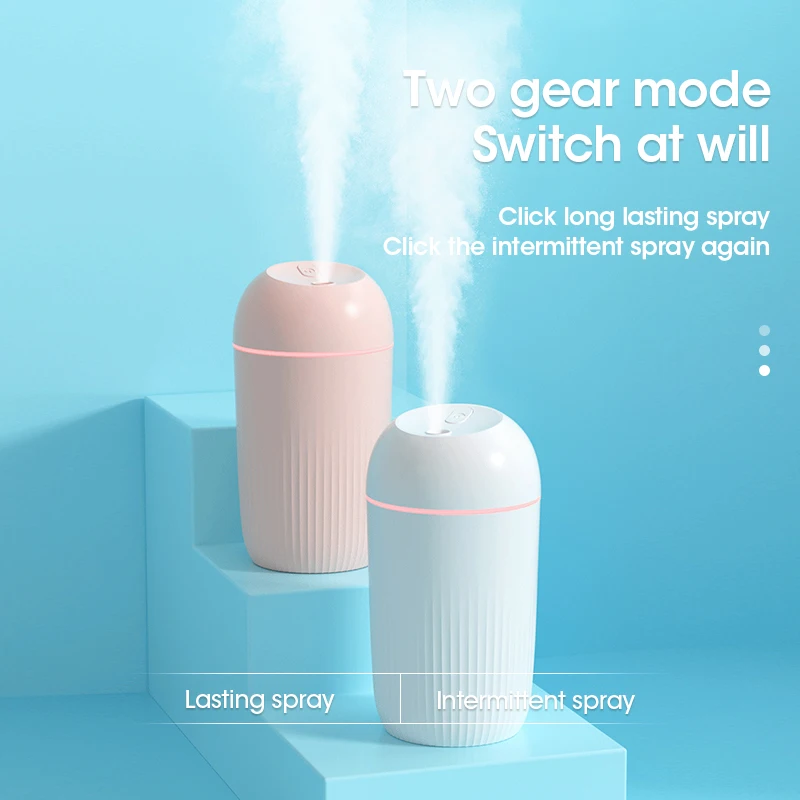 

Увлажнитель воздуха 3 в 1 с USB, 420 мл