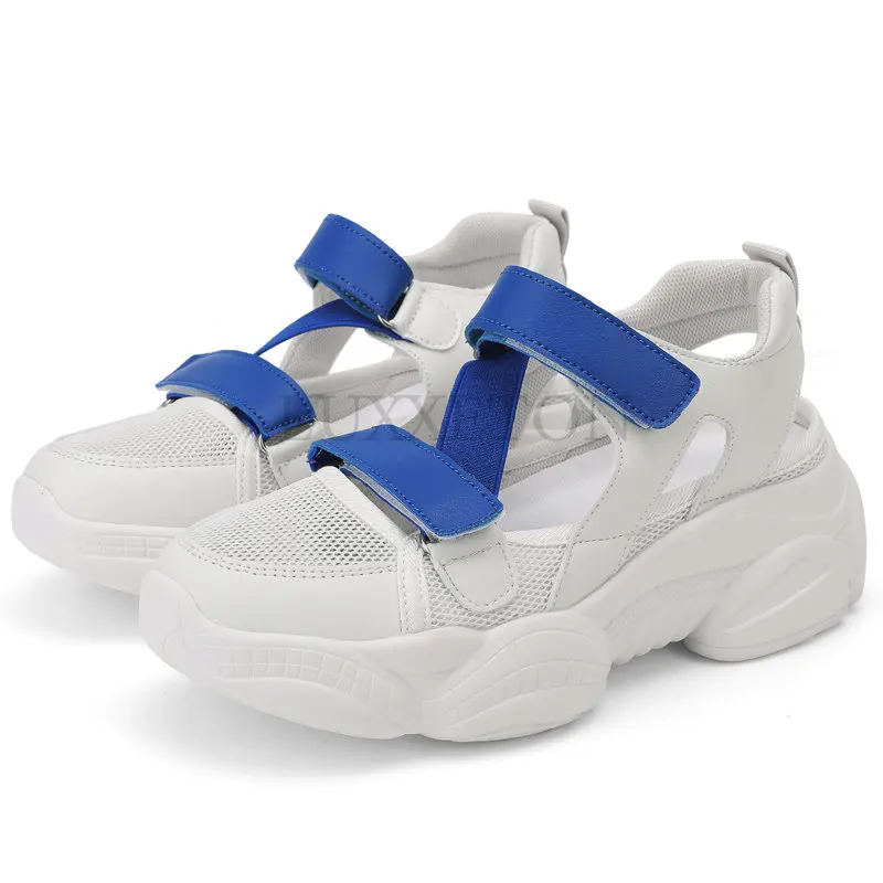 

Summer Shoes Women Platform Sneakers Platform Zapatos De Mujer Fashion Brand Mesh Chaussures Femme Women's Breathable Sandals