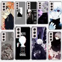 tokyo ghoul anime phone case coque for samsung galaxy s21 ultra 5g s20 fe s20 plus s10e s10 lite s8 s9 plus s7 cover funda capa