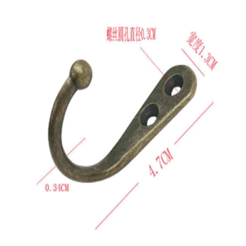 

10 / 20 piece wall hanging hook single robe coat hat rack key hook