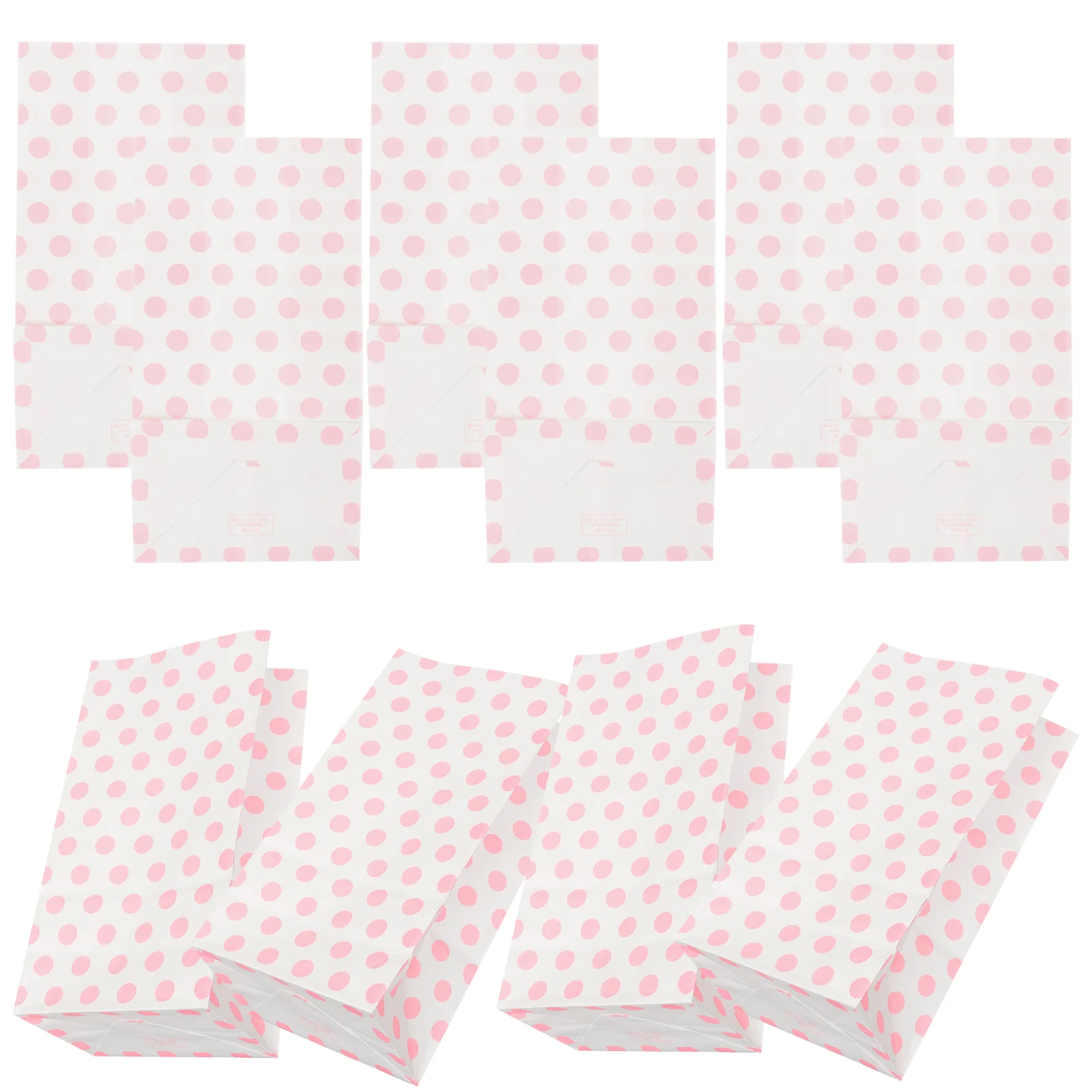 

25Pcs Multipurpose Gift Bags Candy Cookies Bags Party Favors Paper Bags