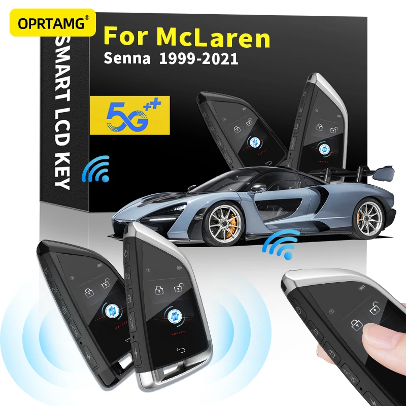 

Брелок для ключей McLaren Senna 2022-1999 с ЖК-дисплеем