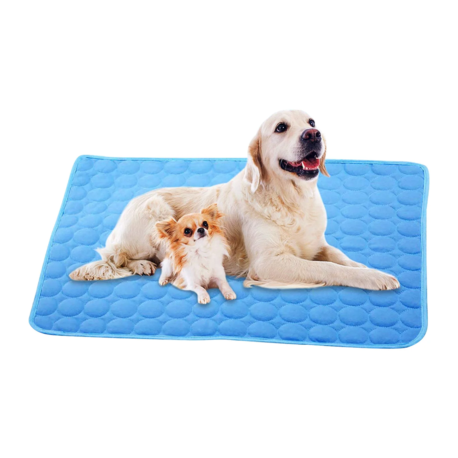 

Охлаждающие подкладки для собак и кошек, Шелковый самоохлаждающийся коврик 24 х20 дюймов, моющийся дышащий, для летних питомцев, крутая подкл...